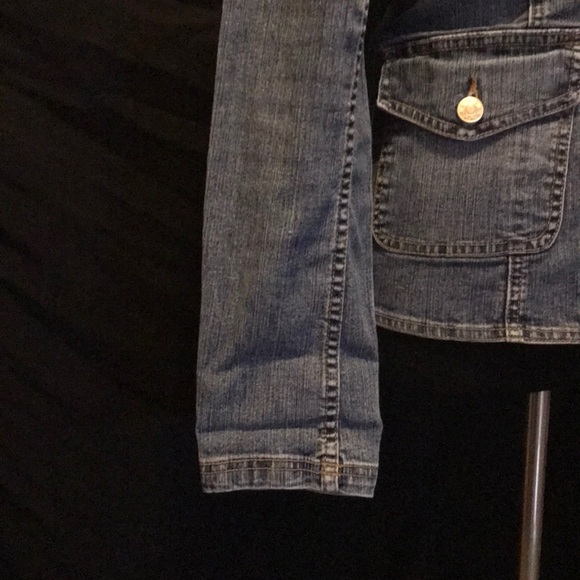 Denim stretch blazer - Picture 5 of 8